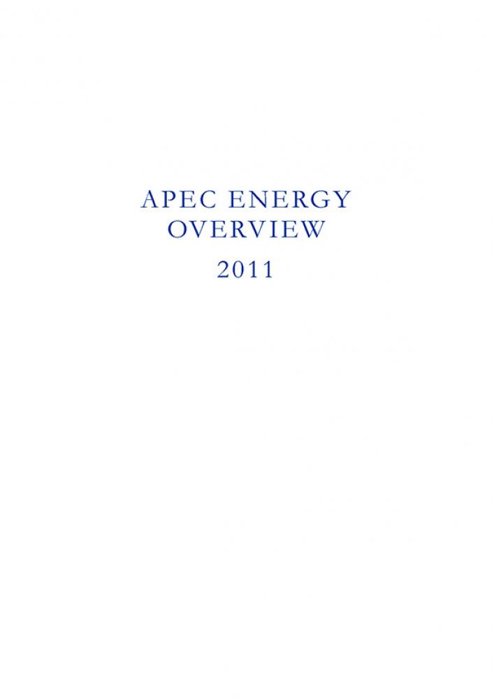 APEC Energy Overview 2011