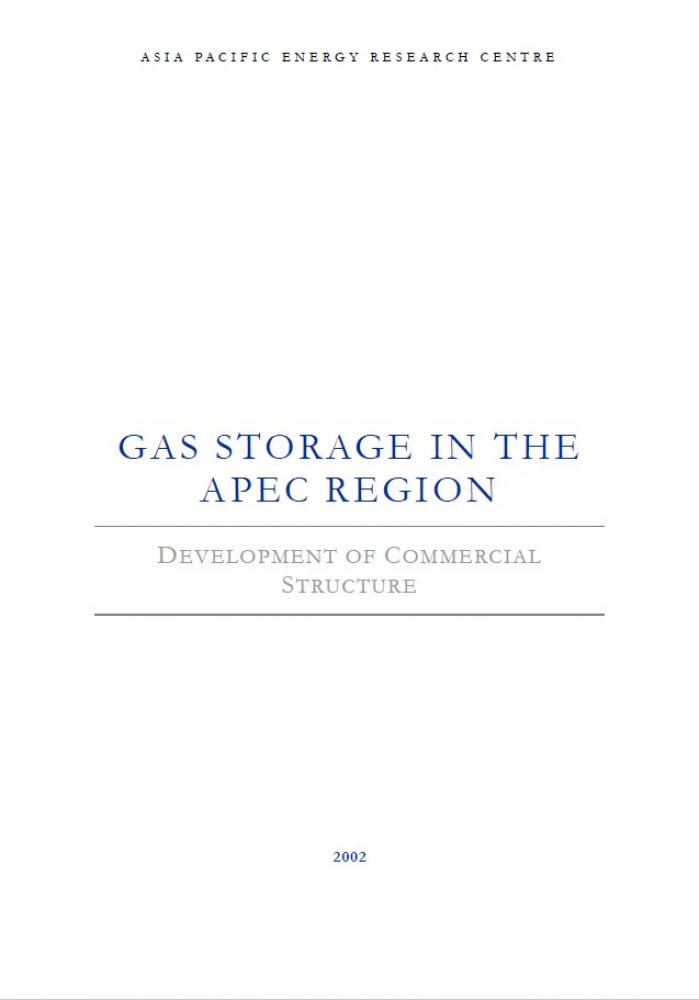 Gas Storage in the APEC Region (2002)