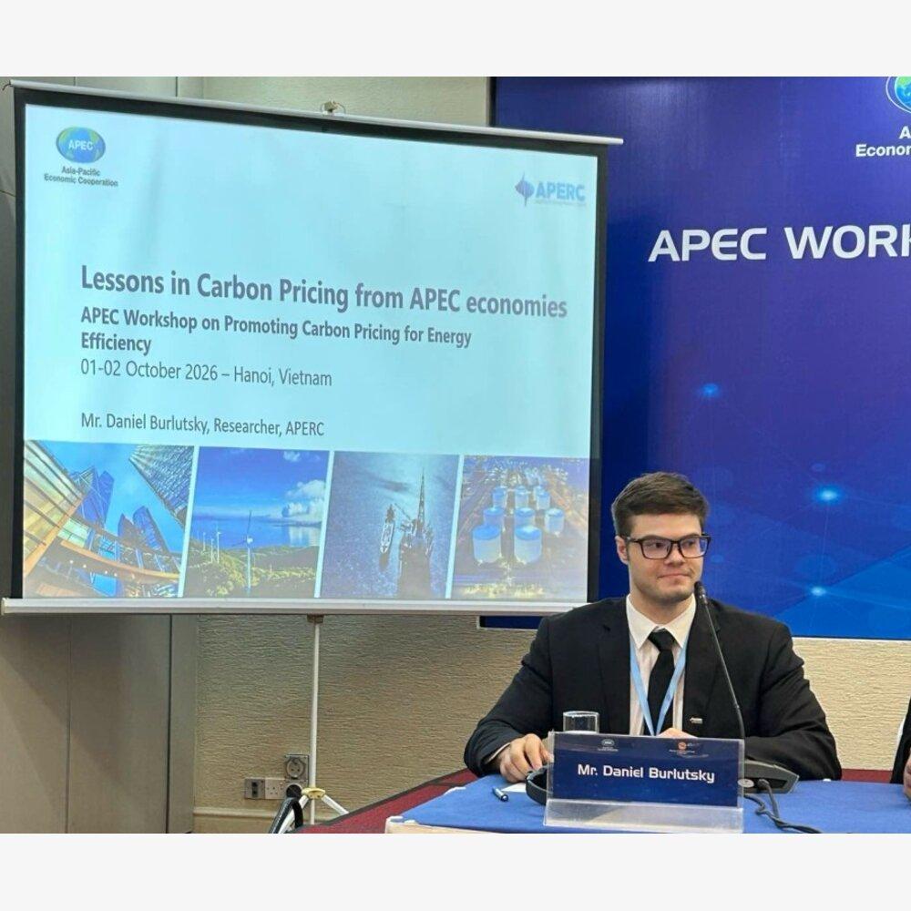 APERC participated in the APEC Workshop on Promoting Carbon Pricing for Energy Efficiency, held on 1–2 October 2026 in Hanoi, Viet Nam